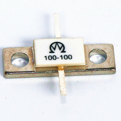 Qualité Résistance à bride 100W 50 Ohm Tolérance de 5 % Applications RF haute puissance usine