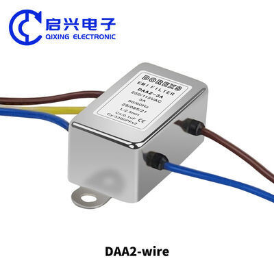 Qualité DEA4 alimentation en courant alternatif à phase unique Filtre EMI 220VAC 3A 6A 10A 20A Bonne suppression usine