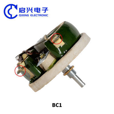 Qualité Rhéostat à disque en céramique 50W Résistance variable 1 Ohm à 10 kOhm Tolérance ±5% usine