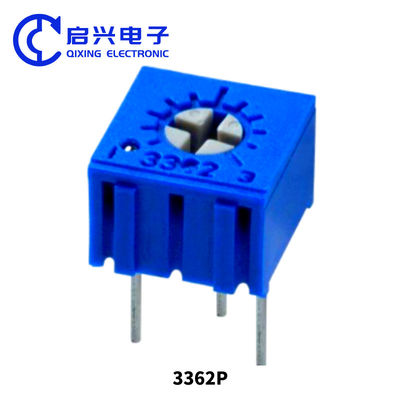 Un seul tour Glaçage en verre métallique 10k Trimmer Potentiomètres 3362p Trimpot