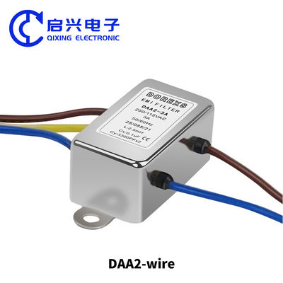 DAA2 220V 1A-10A Filtre de bruit EMI à ligne à phase unique