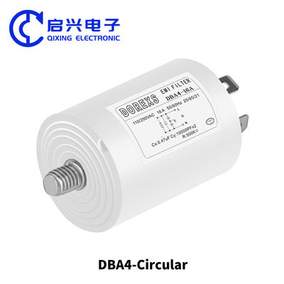Filtre EMI monophasique, prise électrique Filtre EMI 220v 16a pour machine à laver