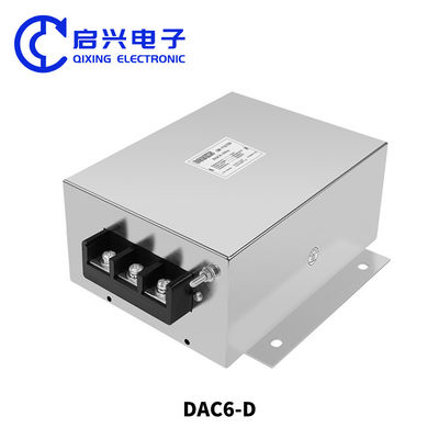 Filtre électrique triphasé Filtre EMI de la série DAC6-D Courant nominal 80A-200A