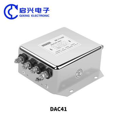 DAC41 Filtre EMI bruyant à haute performance pour onduleur EMI EMC à 3 phases Filtre à faible débit