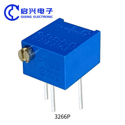3266P Glaçage en verre métallique Potentiomètre à plusieurs tournants de précision 10K Résistance réglable