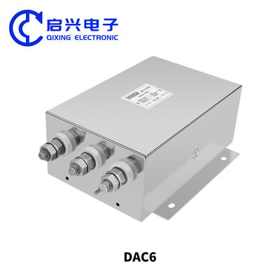 Filtre électrique triphasé Filtre EMI de la série DAC6 Courant nominal 100A-200A