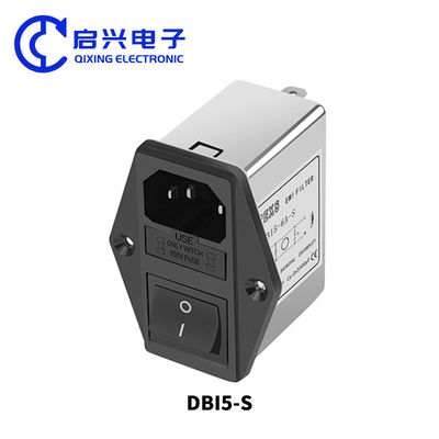 Filtre EMI DBI5-S avec double fusible et commutateur