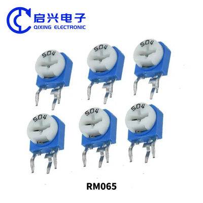 RM065 Potentiomètre de découpage bleu et blanc Résistant réglable variable RM065 101/501/102/103/104-503