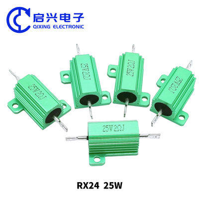 Résistant de haute puissance 50w Résistant de boîtier en aluminium métallique vert