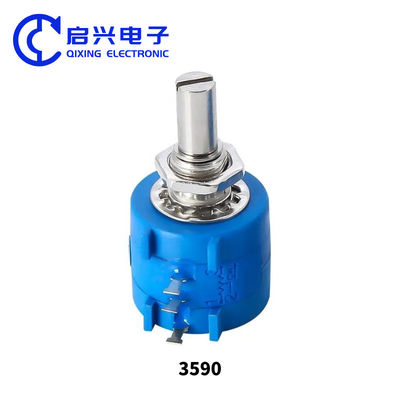 3590S Potentiomètre à enroulement rotatif à plusieurs tours 10 Tour 100Ω-100KΩ