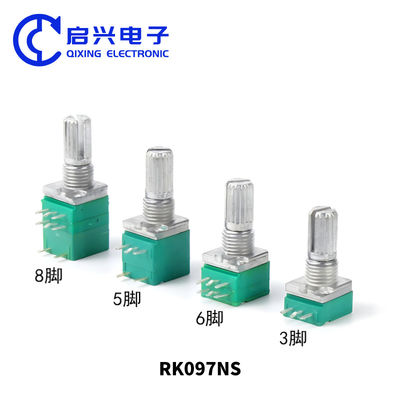 RK097NS Commutateur de potentiomètre rotatif à axe F unique B10K B20K B50K B100K