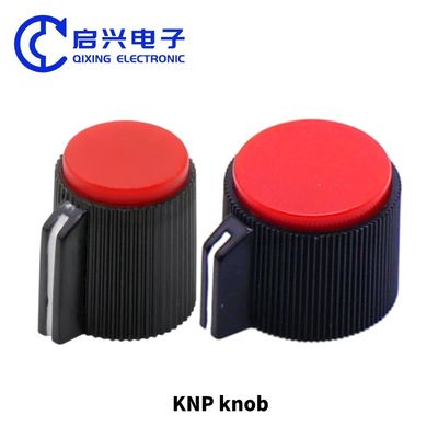Poignée de potentiomètre en plastique de bakelite 6 mm Poignées de contrôle rotatives KNP-20
