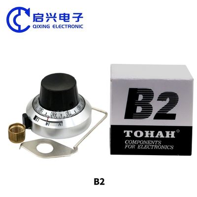 B2 46 mm 6.35 mm 15 tours 10 tours 7276 3590 534 potentiomètre bouton de cadran précis chapeau verrouillable