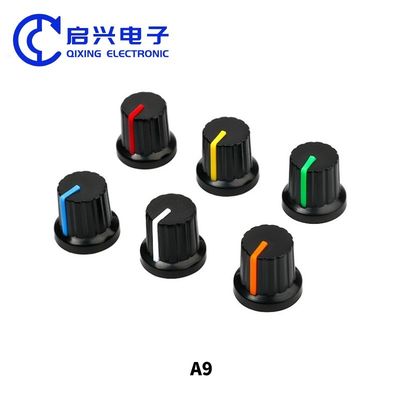 6 mm de diamètre Pointe potentiomètre boutons de commande pour la guitare électrique Bouton de volume