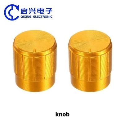 Accessoires de potentiomètres 15*17 mm Caps de potentiomètres en alliage d'aluminium