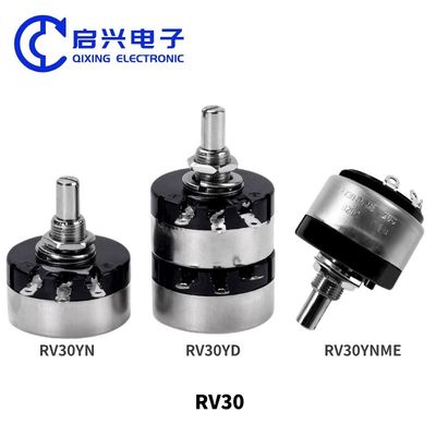 Potentiomètre à film de carbone à bobine simple avec commutateur RV30YN20S RV30YNME20S B502 5K