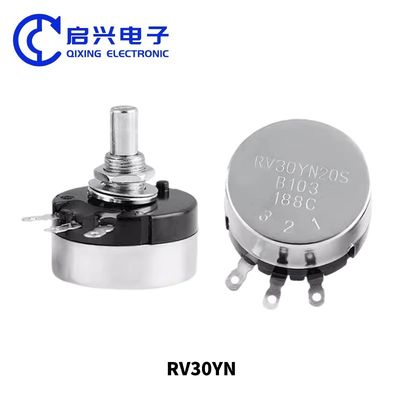 Potentiomètre à film de carbone à bobine simple avec commutateur RV30YN20S RV30YNME20S B502 5K