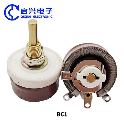 BC1 Disque à haute puissance américain Disque variable Résistance réglable Rhéostat coulissant 25W 50W 100W 500W