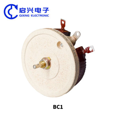 BC1 Résistance réglable de disque de porcelaine à haute puissance coulissante 10R 100R 1K