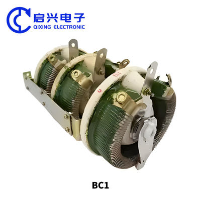 Résistance variable en porcelaine vitrée à disque BC1 bras en spirale Rhéostat 500W 1KW 1500W