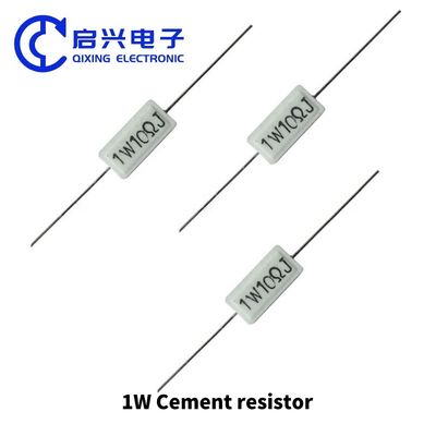 Résistance céramique isolée 5W 10W 0,25R 0,5R 3R 27R 12R 100R 5% pour les applications linéaires