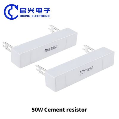 résistance de ciment 5W 10W 20W 0,1/0,22/0,33/0,47/0,5/1/2/5/10/1K/10K ohms 5% de conduits