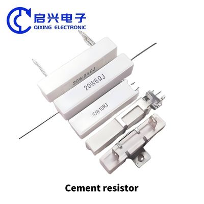 Résistant à la corrosion Résistant céramique 5W 10W 0.25R 0.5R 3R 27R 12R 100R 5% Pour haute puissance