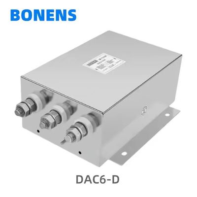 Filtre électrique triphasé Filtre EMI de la série DAC6-D Courant nominal 80A-200A