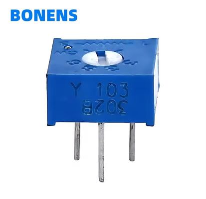 3386y Carré à tour unique Potentiomètre de découpage 3386 0,5w