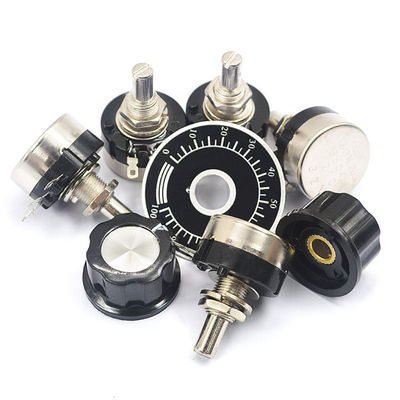 RV24YN20S Résistance variable rotative réglable par film de carbone à potentiomètre à tour unique