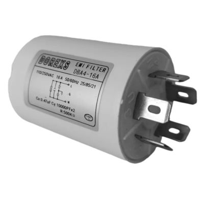 Filtre d'alimentation de série universel monophasé DBA4-Round pour les essais de rayonnement effectués