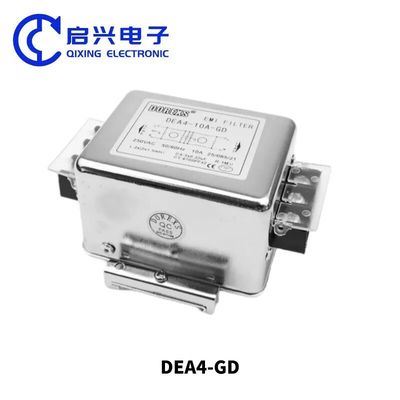 DEA4-GD Installation ferroviaire haute performance 3A 6A 10A 20A 230V Filtre EMI à courant alternatif à phase unique