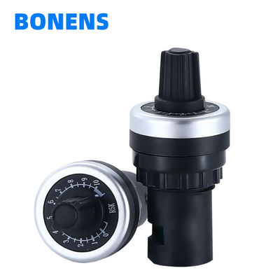 BONENS LA42DWQ-22 4,7K Commutateur rotatif à bouton d'Ohm Potentiomètre Potentiomètre Inverteur Convertisseur Résistance Variable Vitesse d'entraînement Poten