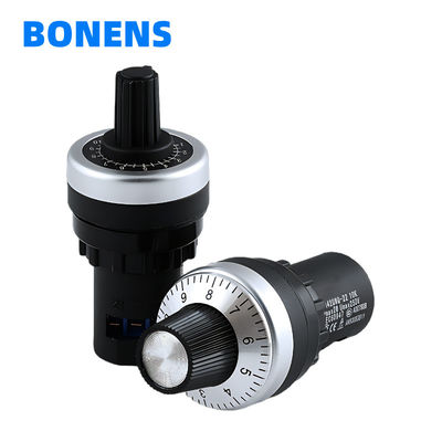BONENS 22mm régulation de la vitesse de l'onduleur LA42DWQ-22 1K 2K 5K 10K régulateur de précision du convertisseur de fréquence potentiomètre