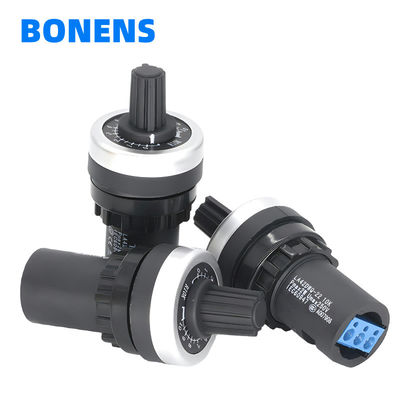 BONENS 22mm régulation de la vitesse de l'onduleur LA42DWQ-22 1K 2K 5K 10K régulateur de précision du convertisseur de fréquence potentiomètre