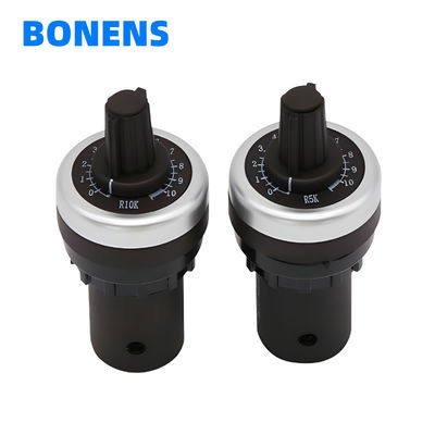 les os LA42DWQ-22 1K 2K 5K 10K 22mm de diamètre pots potentiomètres rotatifs convertisseur gouverneur inverseur commutateur de résistance