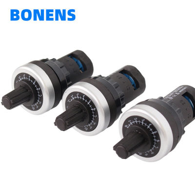 les os du potentiomètre de haute précision LA42DWQ-22 IP65 22 mm potentiomètre rotatif 1k 2k 5k 10k