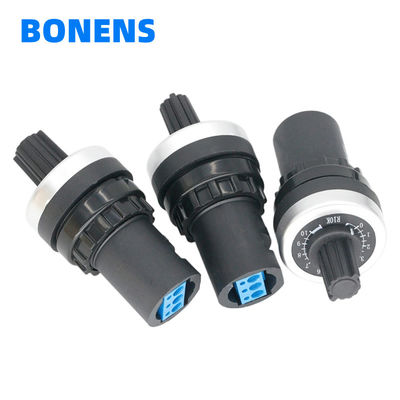 Potentiomètre à haute précision convertisseur de fréquence réglable potentiomètre rotatif à tour unique LA42DWQ-22 22mm 1K 5K 10K