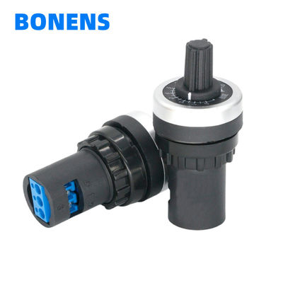 Régulation de la vitesse de l'onduleur de 22 mm LA42DWQ-22 1K 2K 5K 10K régulateur de précision du convertisseur de fréquence potentiomètre