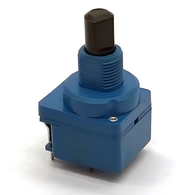 WH116AK Professional OEM ROHS Film de carbone 16 mm 10K 47k 50K 100K 500K Potentiomètre rotatif avec double commutateur rotatif 10A