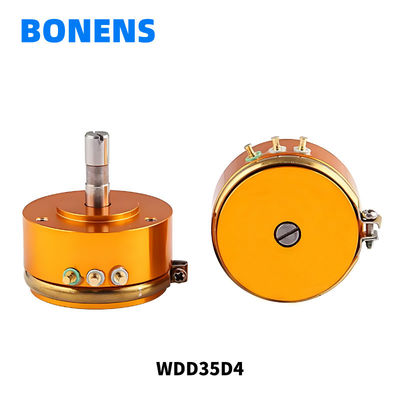 WDD35D4 1K/2K/5K/10K Potentiomètre plastique conducteur 19 mm Sensor d'angle d'axe court Déplacement WDD35D-4 Linier 0,1%