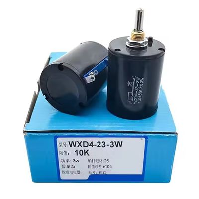potentiel d'enroulement à plusieurs tours WXD4-23 3W 1K 2K2 4K7 10K 22K 47K 3K3 5K6 100K pour l'industrie
