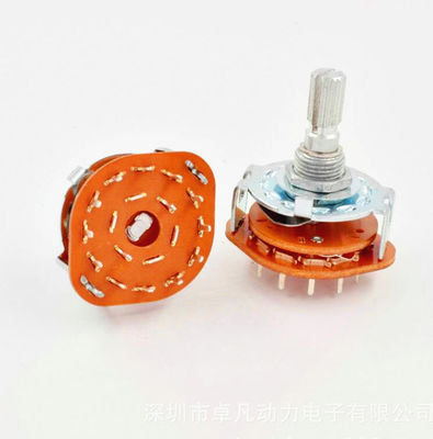 Voltage maximal 500 V AC 1 MIN Commutateurs rotatifs adaptés à des installations à volume par temps dans n'importe quelle industrie