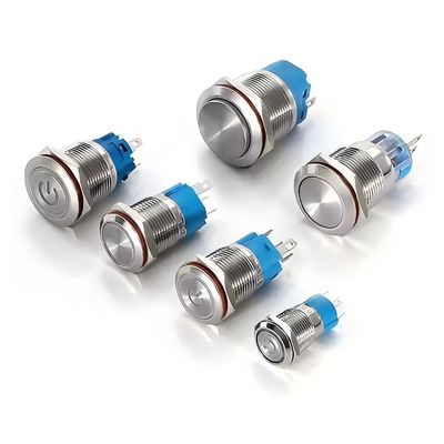 Bouton d'appel à l'eau 12/16/19/22mm Fermeture de bouton d'appel en métal noir avec logo personnalisable et auto-réinitialisation