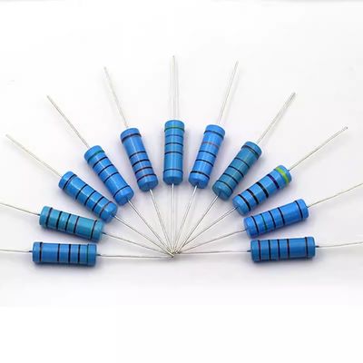 Résistance à film métallique KNP 1W 2W 3W 5% de tolérance, résistance fixe