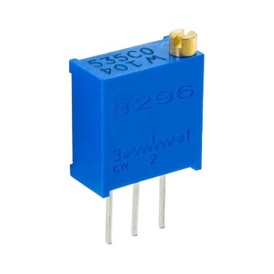 Potentiomètre trimmer multi-tours BONENS 3296W avec plage de 10Ω~5MΩ, technologie cermet, tolérance ±10%