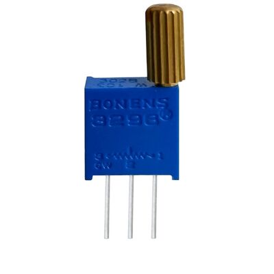 Potentiomètre trimmer multitour 3296W avec bouton de 8 mm pour résistance réglable de 1k-50k