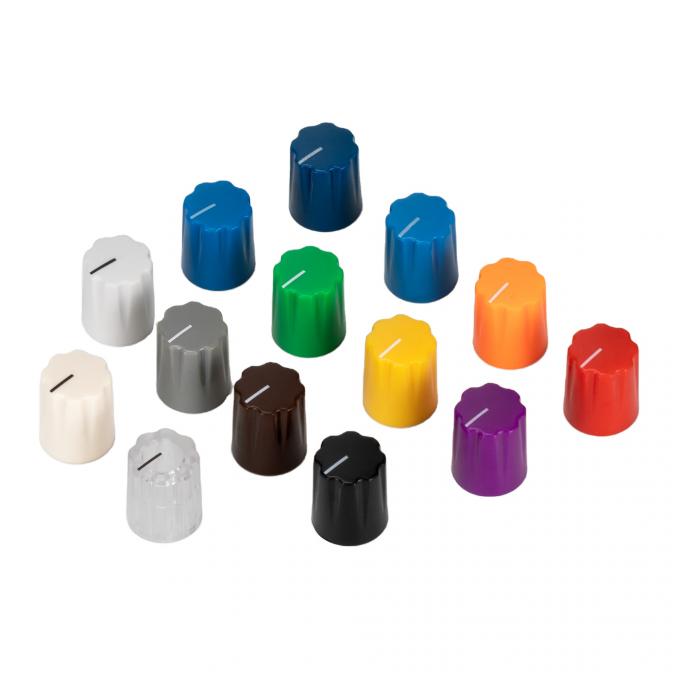 Davies 1900 Clone Guitare Buttons de pédale Amplificateur Button pour potentiomètre 6,35 mm Diamètre du trou de l'arbre 12,7 mm 0