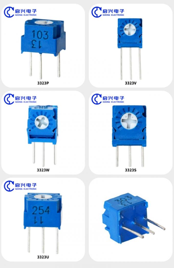 Série 3323 Potentiomètre de découpage de verre métallique à tour unique 3323s 1