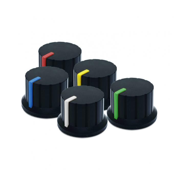 AG1 D Arbre 15X16mm Poign&eacute;es de potentiom&egrave;tre en plastique Divers types d'accessoires &eacute;lectroniques 22